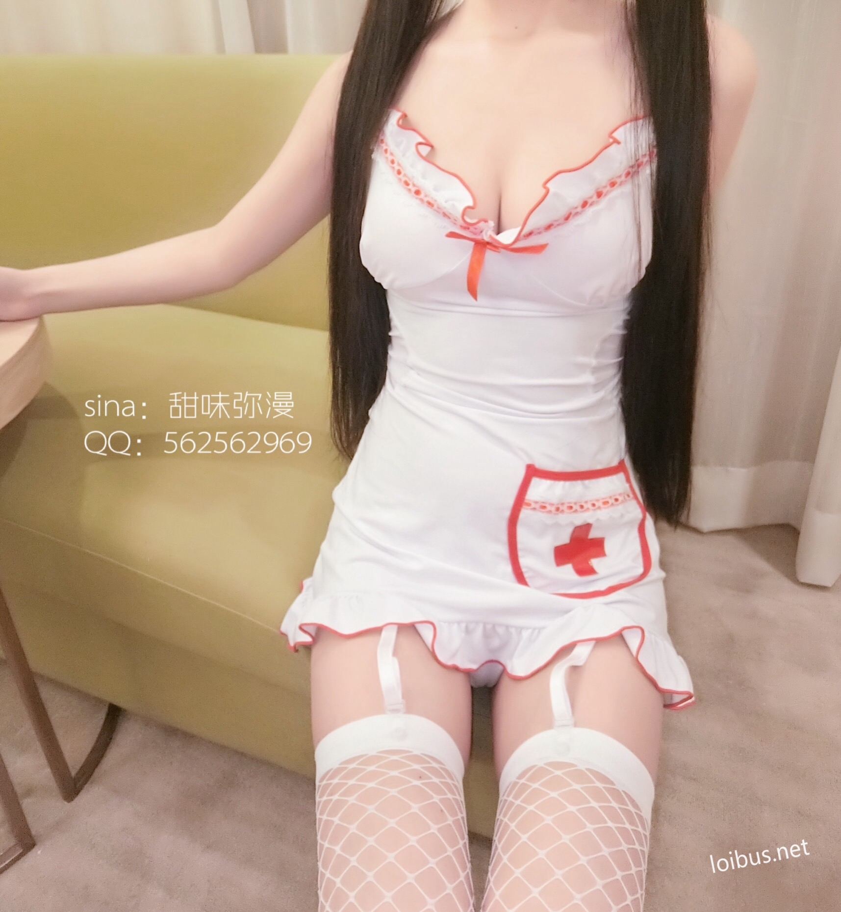 【三次元】甜味弥漫-可爱护士渔网袜【48p/1v/1.66G】-风铃次元
