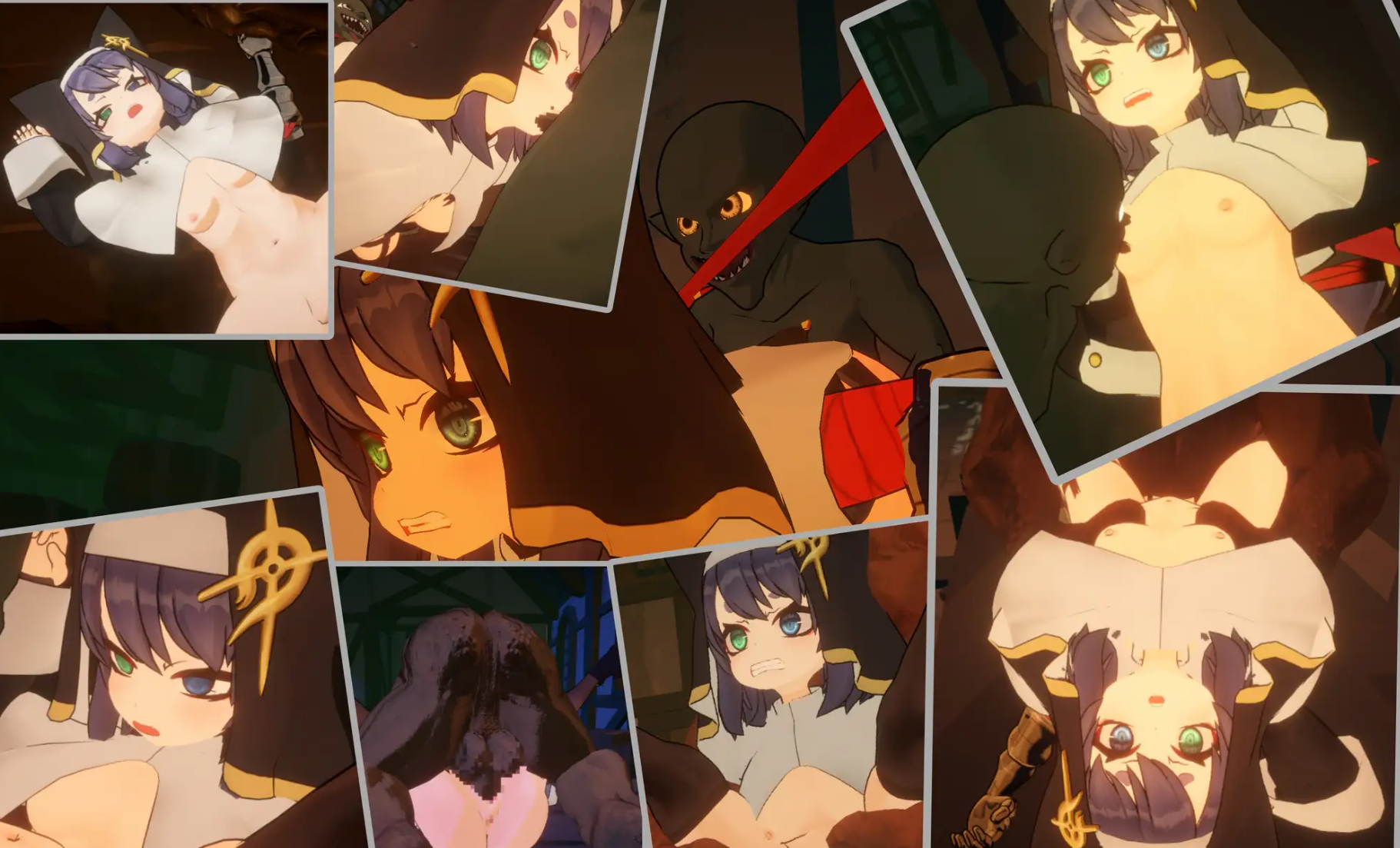 【3D/动态/谷歌机翻/雌小鬼/异种X/西瓜肚】[RJ01174338/ネコノミアぷろじぇくと社团]ヴルツェルシスターズ「わっちがゴブリンみたいなザコに負けるわけないじゃろう?」【PC/3.9G】